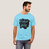 2025年新年おめでとう Tシャツ (正面フル)