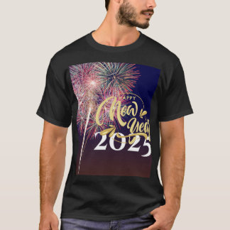 「2025年新年おめでとう」 Tシャツ