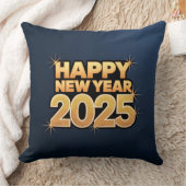 2025年新年のピローにぴったりのアクセント クッション (ブランケット)