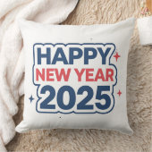 2025年新年のフェスティバル仕上げ装飾用クッション クッション (ブランケット)