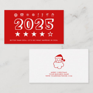 2025年新年の振り返り 名刺