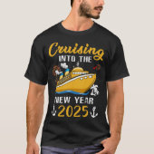 2025年新年へのクルージング Tシャツ (正面)