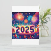 2025年新年パーティー 招待状 (スタンド正面)