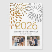 2025年新年フェスティバル花火2光磁気 (正面)