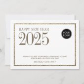 2025年新年プロフェッショナル・ビジネス・ロゴ シーズンカード (正面)