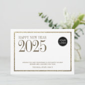 2025年新年プロフェッショナル・ビジネス・ロゴ シーズンカード (スタンド正面)