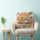 2025年新年レトロお祝い クッション (椅子)
