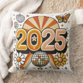 2025年新年レトロお祝い クッション (ブランケット)