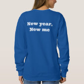 2025年新年帽子 スウェットシャツ (裏面)