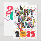 「2025年新年花火大会🎆」 シーズンカード (正面/裏面)