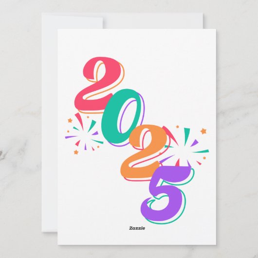 "2025年新年🎆花火大会！" シーズンカード (裏面)