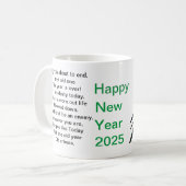 2025年新年贈 コーヒーマグカップ (正面左)
