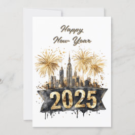 2025年新年 ブラック&ゴールド 花火, シーズンカード