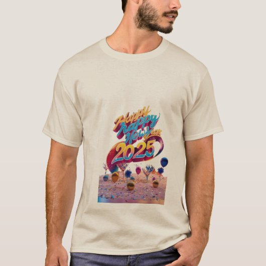 2025年新年 Tシャツ (正面)