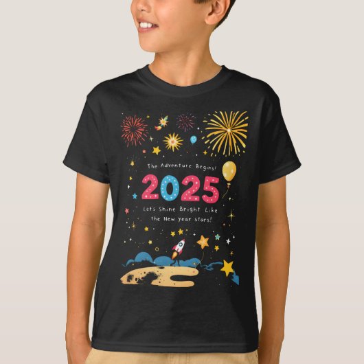 2025年新年 Tシャツ (正面)