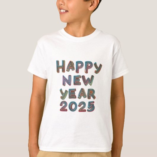 2025年新年***** Tシャツ (正面)
