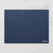 2025年新年Fireworksお祝いのポストカード ポストカード (裏面)