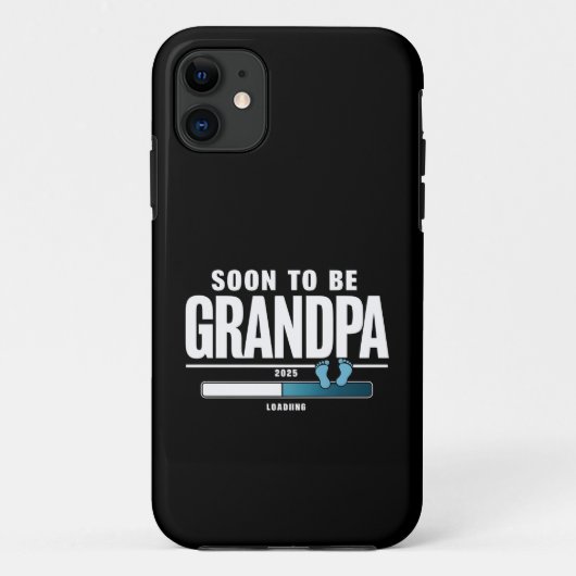 2025年新米おじいちゃんデビュー予定の男性へ 2025年新米おじいちゃん Case-Mate iPhoneケース (裏面)