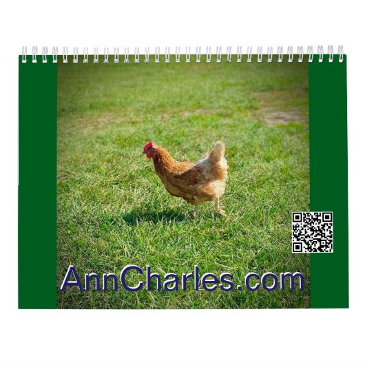 2025年旅行とアン・チャールズのカレンダー カレンダー (裏面)