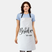 2025年春の結婚発表 結婚式 エプロン (着用した状態)