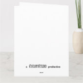 2025年春 ヴィクトリアン ゴシック デザイン2 "オフィーリア" カード (裏面)