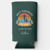 2025年最高の卒業ゴルフ愛好家によるエンジニアバイパー スリム缶クーラー (正面)