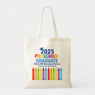 2025年未就学期かわいいカスタム卒業 トートバッグ