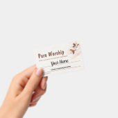 2025年条約ピュア崇拝 | JW名 バッジ (手持ち)