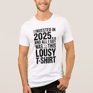 2025年株式市場シャツ トライブレンドTシャツ