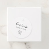 2025年植物学シンプル科卒業パーティーのクラス フェイバータグ (インサイチュ)