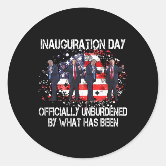 2025年正式に非負荷トランプ47日 ラウンドシール (正面)