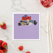 2025年正月卒業パーティー スタンダードカクテルナプキン (インサイチュ)