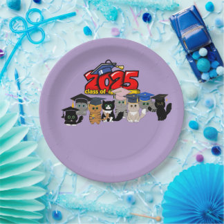 2025年正月卒業パーティー ペーパープレート