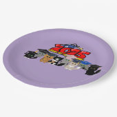 2025年正月卒業パーティー ペーパープレート (アングル)