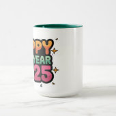 2025年正月祝新マグ付き一口一口につき マグカップ (中央)