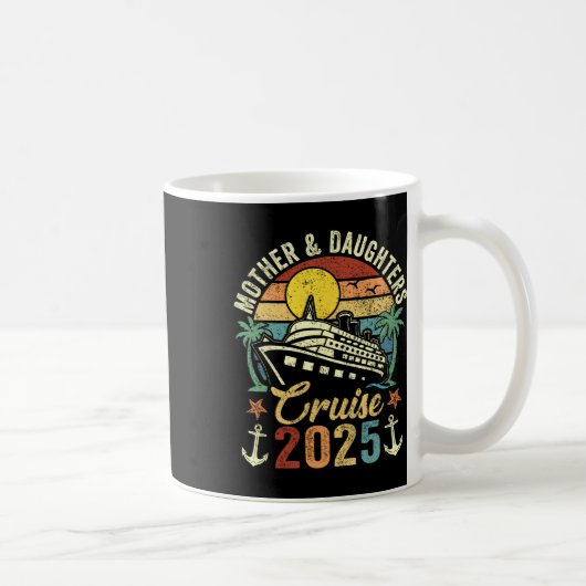 2025年母と娘のクルーズ家族旅行 コーヒーマグカップ (右)