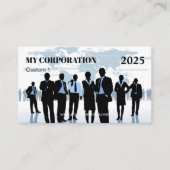 2025年法人経営ポケットカレンダー 名刺 (正面)