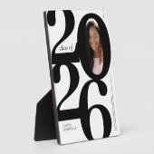 2025年版画写真科卒業 フォトプラーク (側面)