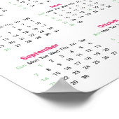 2025年犬カレンダー ポスター (角)