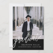 2025年現代的な卒業発表, 卒業式 招待状 (正面)