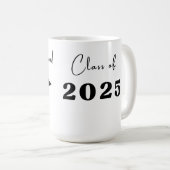 2025年白黒おめでとう授業 コーヒーマグカップ (正面右)