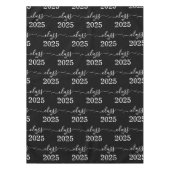 2025年白黒エレガントクラス テーブルクロス (正面)