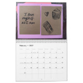 2025年確認カレンダー カレンダー (2月 2027)