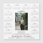 2025年磁気企業の写真カレンダー (正面)