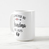 2025年祖母に昇進 コーヒーマグカップ (正面左)