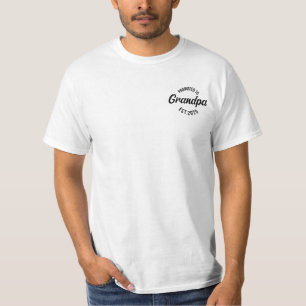 2025年祖父昇進 新米おじいちゃん Tシャツ