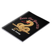 2025年祝の旧正月 ノートブック (左側)