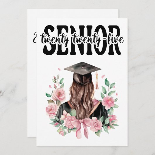 2025年祝クラス カード (正面/裏面)