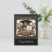 2025年祝卒業の日" ポストカード (スタンド正面)