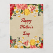 2025年祝母の日の花 ポストカード (正面)